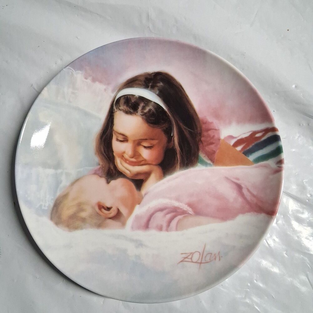 Donald Zolan's "Sisterly Love' Collectors Plate